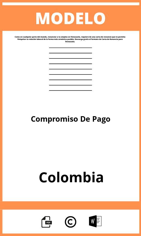 Modelo De Compromiso De Pago