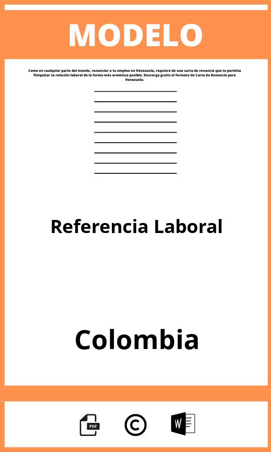 Modelo De Referencia Laboral Colombia